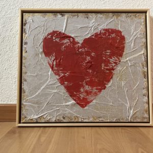 Coeur Papier Rouge