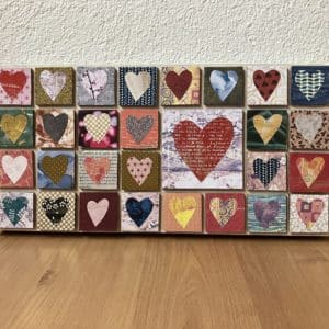 Patchwork de coeurs
